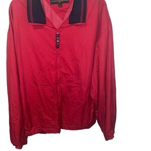 Vintage Tommy Hilfiger Red Men's Jacket Size XL